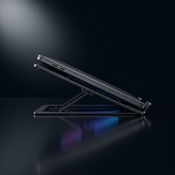 FrostDeck — Cool Laptop, Better Posture, Cleaner Desk